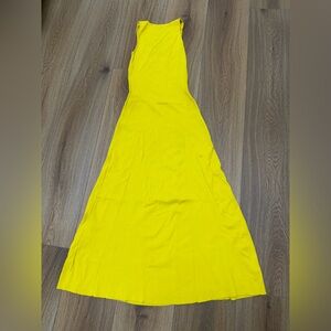 Vibrant Yellow Dress